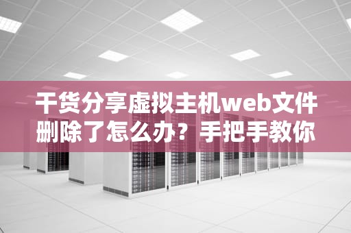 干货分享虚拟主机web文件删除了怎么办？手把手教你轻松恢复！
