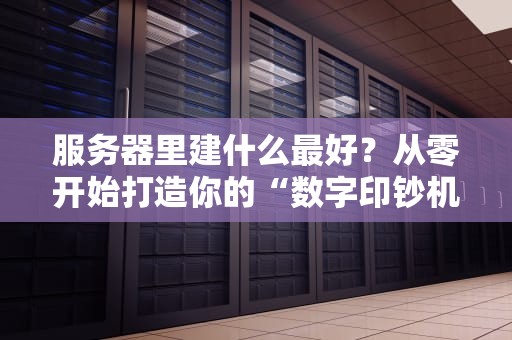 服务器里建什么最好？从零开始打造你的“数字印钞机”！（附超实用方案）