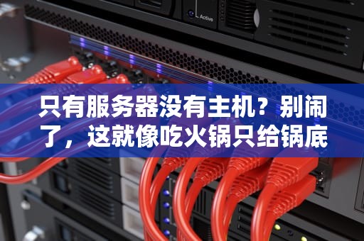 只有服务器没有主机？别闹了，这就像吃火锅只给锅底不给肉！