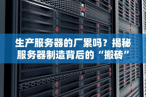 生产服务器的厂累吗？揭秘服务器制造背后的“搬砖”日常