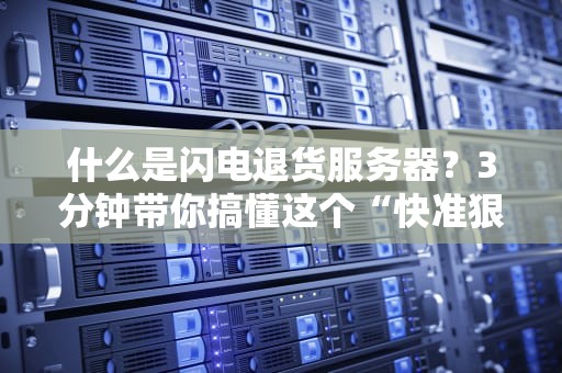 什么是闪电退货服务器？3分钟带你搞懂这个“快准狠”的黑科技！