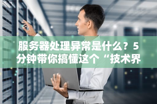 服务器处理异常是什么？5分钟带你搞懂这个“技术界的头疼病”