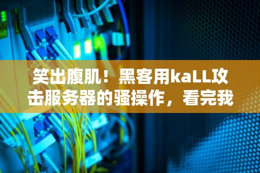 笑出腹肌！黑客用kaLL攻击服务器的骚操作，看完我直接裂开了！
