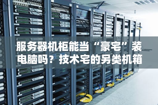 服务器机柜能当“豪宅”装电脑吗？技术宅的另类机箱改造指南！