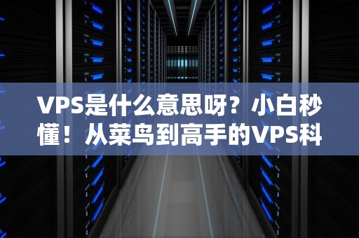 VPS是什么意思呀？小白秒懂！从菜鸟到高手的VPS科普指南