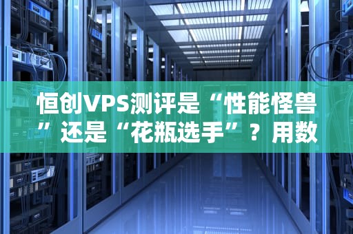 恒创VPS测评是“性能怪兽”还是“花瓶选手”？用数据扒光它的底裤！