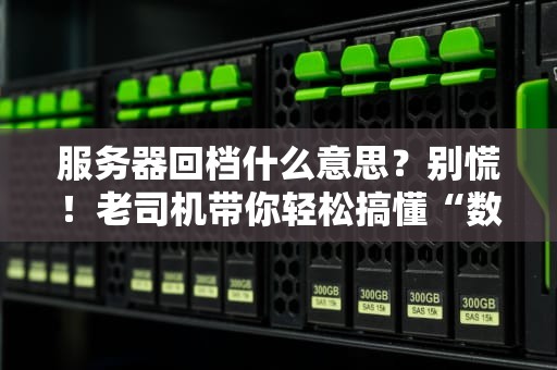 服务器回档什么意思？别慌！老司机带你轻松搞懂“数据倒车”