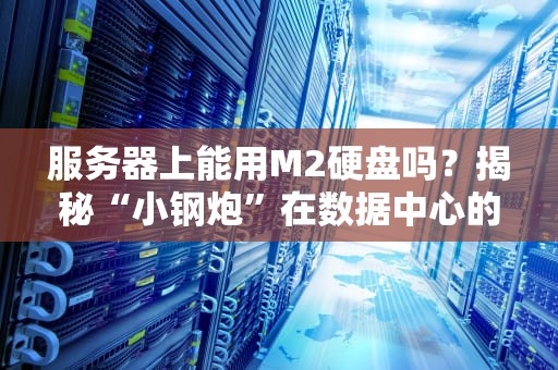 服务器上能用M2硬盘吗？揭秘“小钢炮”在数据中心的逆袭之路！