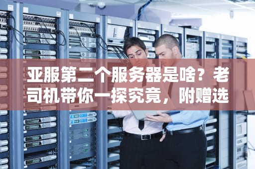 亚服第二个服务器是啥？老司机带你一探究竟，附赠选服避坑指南！