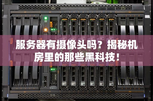 服务器有摄像头吗？揭秘机房里的那些黑科技！