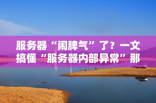 服务器“闹脾气”了？一文搞懂“服务器内部异常”那些事儿！