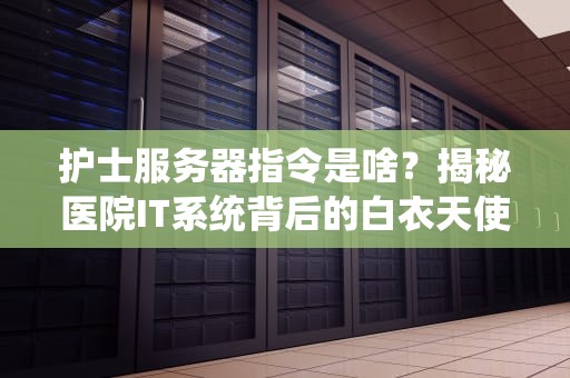 护士服务器指令是啥？揭秘医院IT系统背后的白衣天使