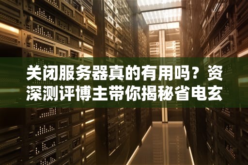 关闭服务器真的有用吗？资深测评博主带你揭秘省电玄学！