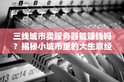 三线城市卖服务器能赚钱吗？揭秘小城市里的大生意经！