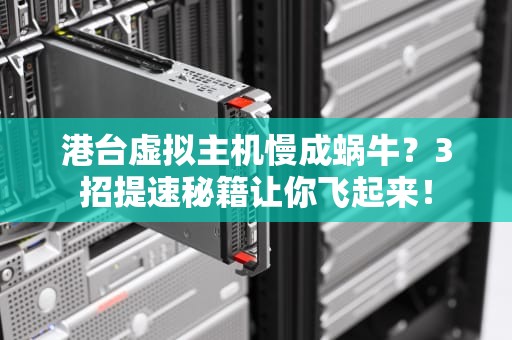 港台虚拟主机慢成蜗牛？3招提速秘籍让你飞起来！