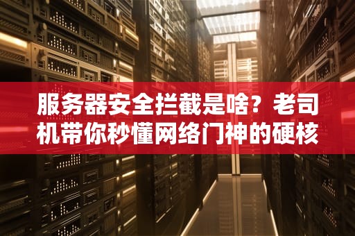 服务器安全拦截是啥？老司机带你秒懂网络门神的硬核操作！