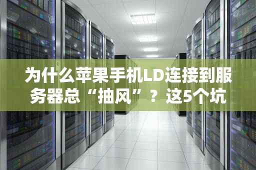 为什么苹果手机LD连接到服务器总“抽风”？这5个坑你踩过吗？