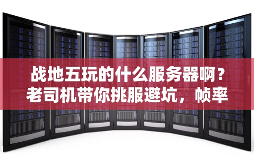 战地五玩的什么服务器啊？老司机带你挑服避坑，帧率狂飙不迷路！