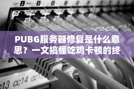 PUBG服务器修复是什么意思？一文搞懂吃鸡卡顿的终极奥义！