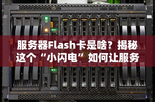服务器Flash卡是啥？揭秘这个“小闪电”如何让服务器快如闪电！