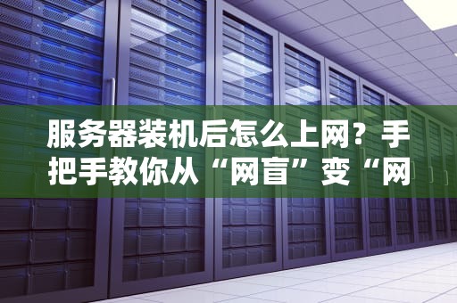 服务器装机后怎么上网？手把手教你从“网盲”变“网管”！（附避坑指南）