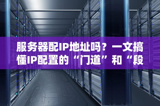 服务器配IP地址吗？一文搞懂IP配置的“门道”和“段子”