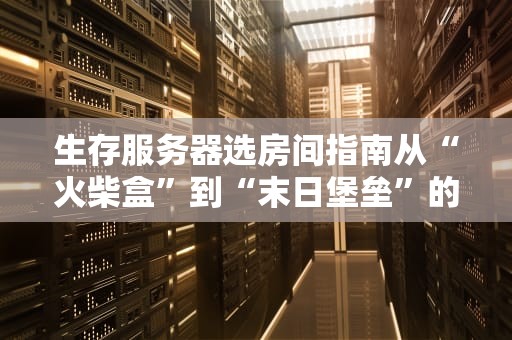 生存服务器选房间指南从“火柴盒”到“末日堡垒”的终极进化论