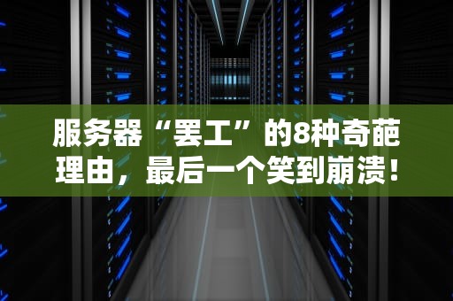 服务器“罢工”的8种奇葩理由，最后一个笑到崩溃！