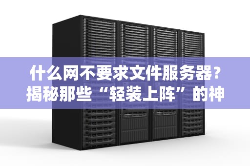 什么网不要求文件服务器？揭秘那些“轻装上阵”的神仙网站！