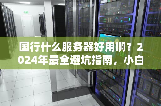 国行什么服务器好用啊？2024年最全避坑指南，小白也能秒变老司机！