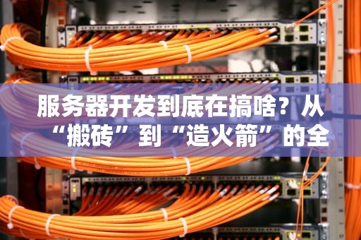 服务器开发到底在搞啥？从“搬砖”到“造火箭”的全方位科普！