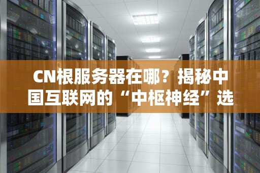 CN根服务器在哪？揭秘中国互联网的“中枢神经”选址玄机！