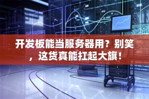 开发板能当服务器用？别笑，这货真能扛起大旗！