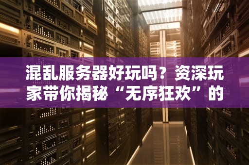 混乱服务器好玩吗？资深玩家带你揭秘“无序狂欢”的真相！