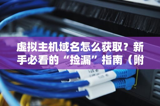 虚拟主机域名怎么获取？新手必看的“捡漏”指南（附避坑秘籍）