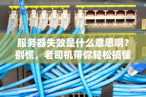 服务器失效是什么意思啊？别慌，老司机带你轻松搞懂！