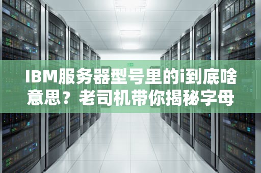IBM服务器型号里的i到底啥意思？老司机带你揭秘字母背后的黑科技！
