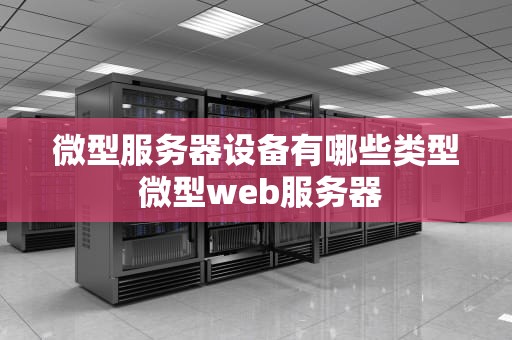 微型服务器设备有哪些类型 微型web服务器