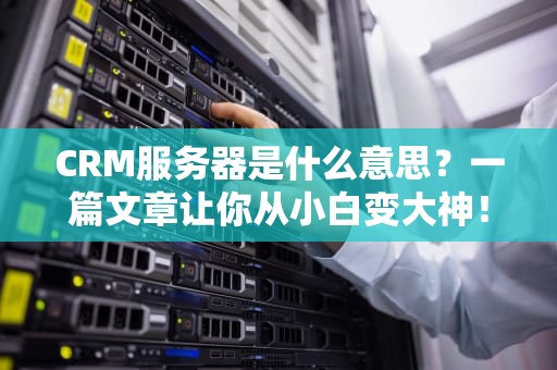CRM服务器是什么意思？一篇文章让你从小白变大神！