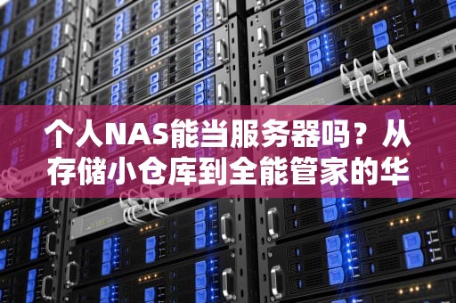 个人NAS能当服务器吗？从存储小仓库到全能管家的华丽变身