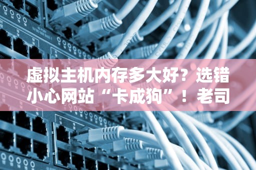 虚拟主机内存多大好？选错小心网站“卡成狗”！老司机手把手教你避坑