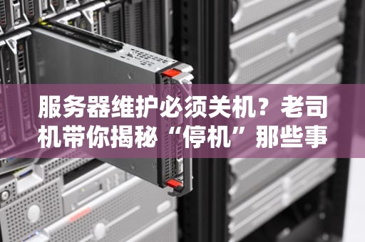 服务器维护必须关机？老司机带你揭秘“停机”那些事儿！