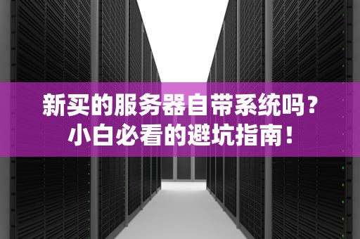 新买的服务器自带系统吗？小白必看的避坑指南！