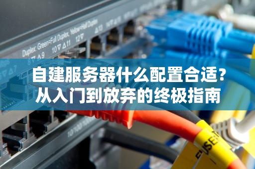 自建服务器什么配置合适？从入门到放弃的终极指南