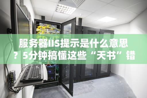 服务器IIS提示是什么意思？5分钟搞懂这些“天书”错误码！