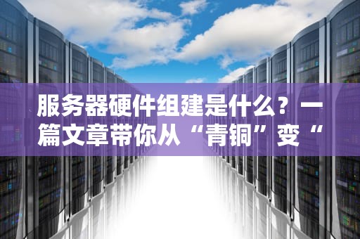 服务器硬件组建是什么？一篇文章带你从“青铜”变“王者”！