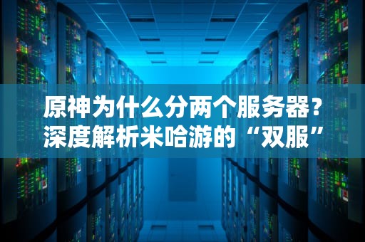 原神为什么分两个服务器？深度解析米哈游的“双服”策略与玩家选择指南