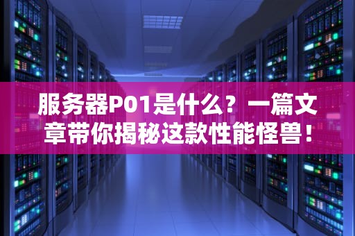 服务器P01是什么？一篇文章带你揭秘这款性能怪兽！