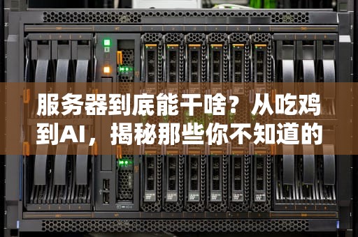 服务器到底能干啥？从吃鸡到AI，揭秘那些你不知道的神奇应用！