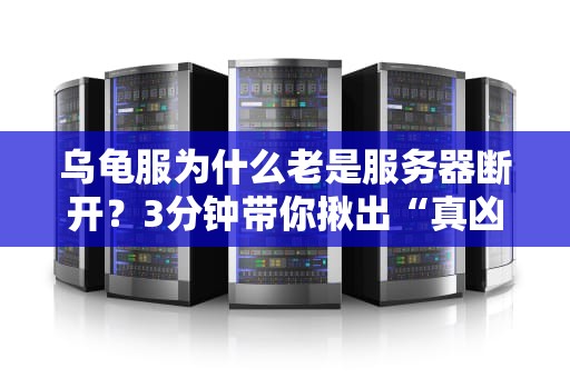 乌龟服为什么老是服务器断开？3分钟带你揪出“真凶”并附急救方案！